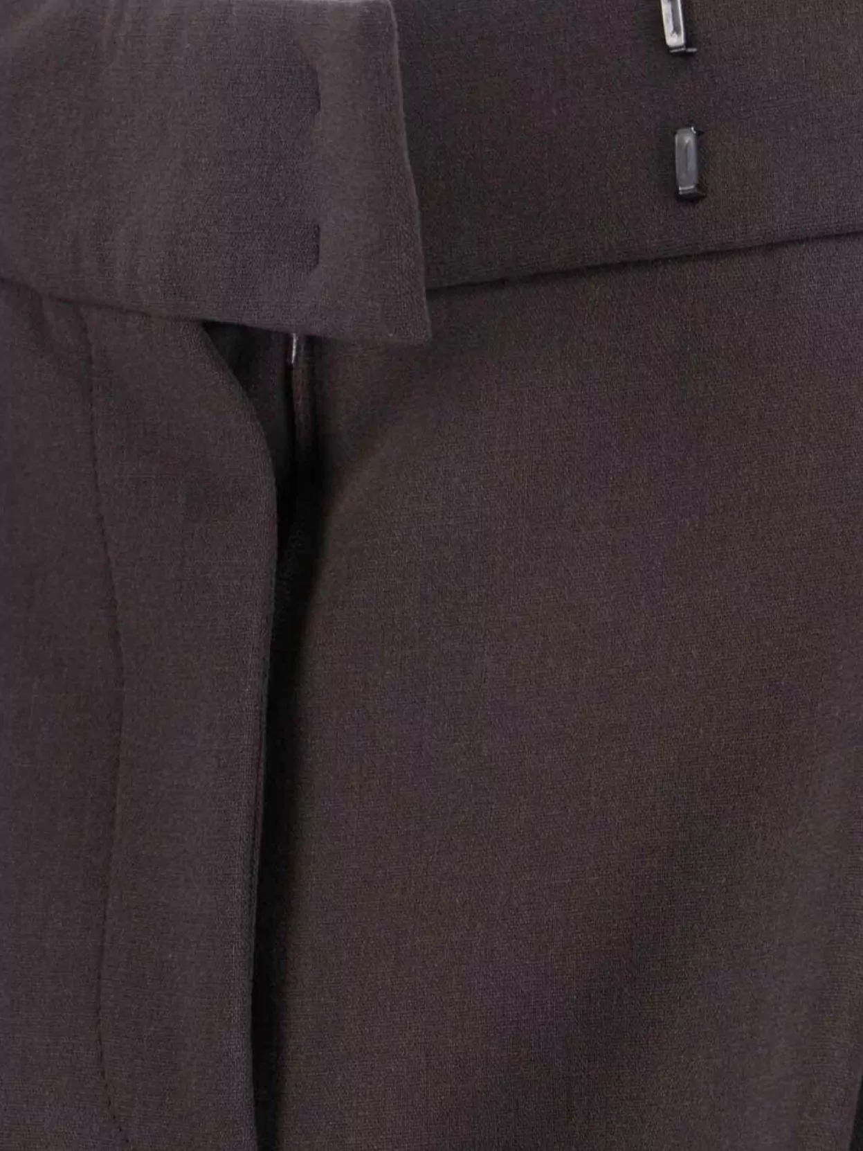 Giorgio Armani Straight Trousers With Pleats And Pockets In Blue