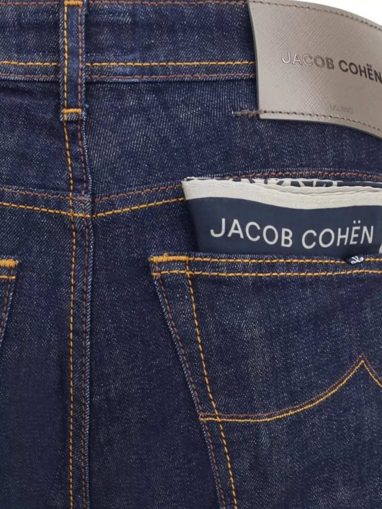 Jacob Cohen Five-Pocket Denim Trousers Featuring Belt Loops