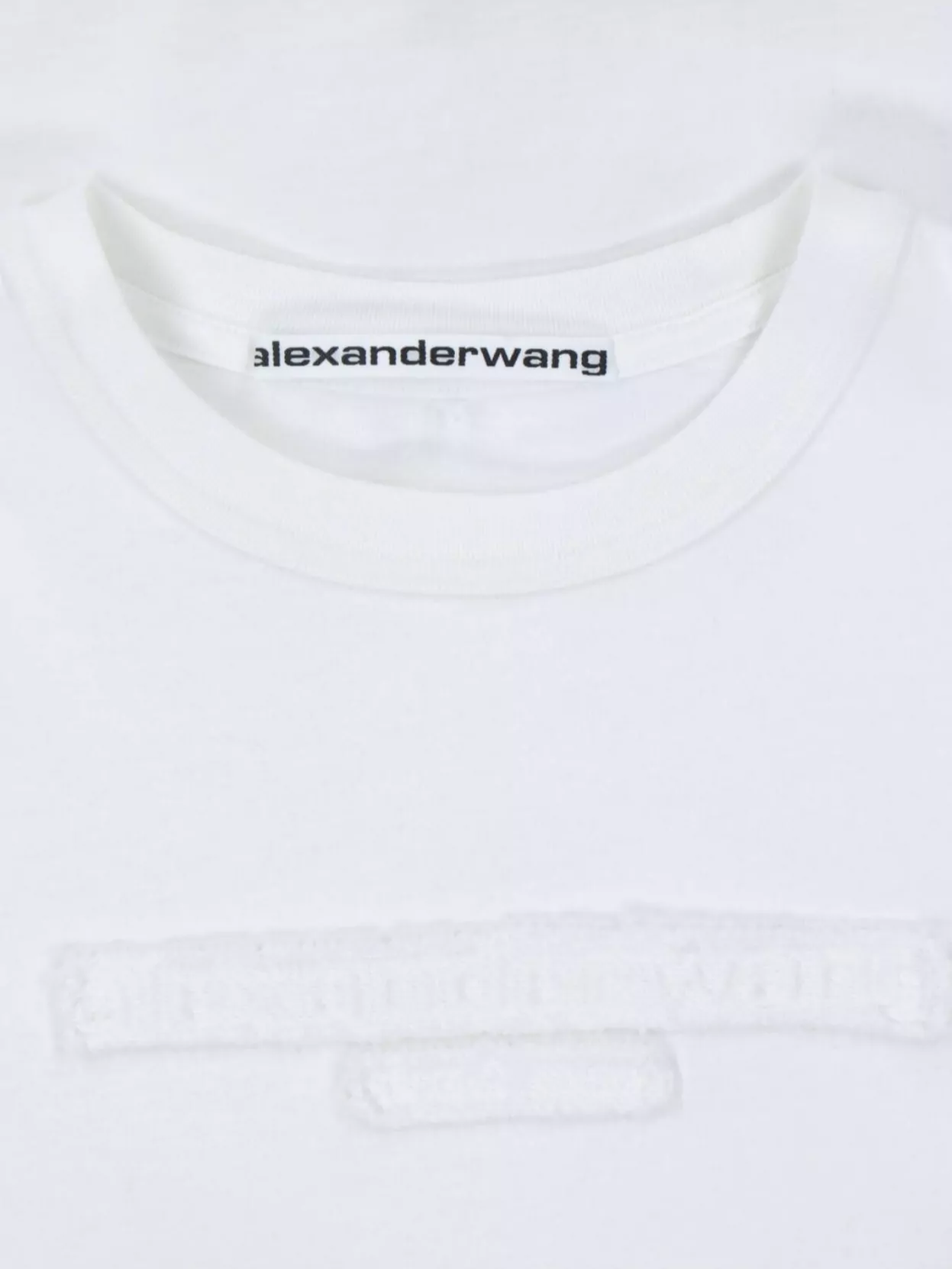 Alexander Wang Crew Neck Short Sleeves Top