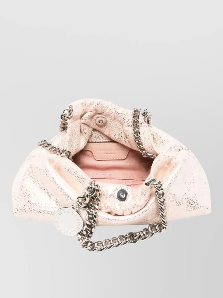 Stella Mccartney Falabella Mini Metallic Shoulder Bag