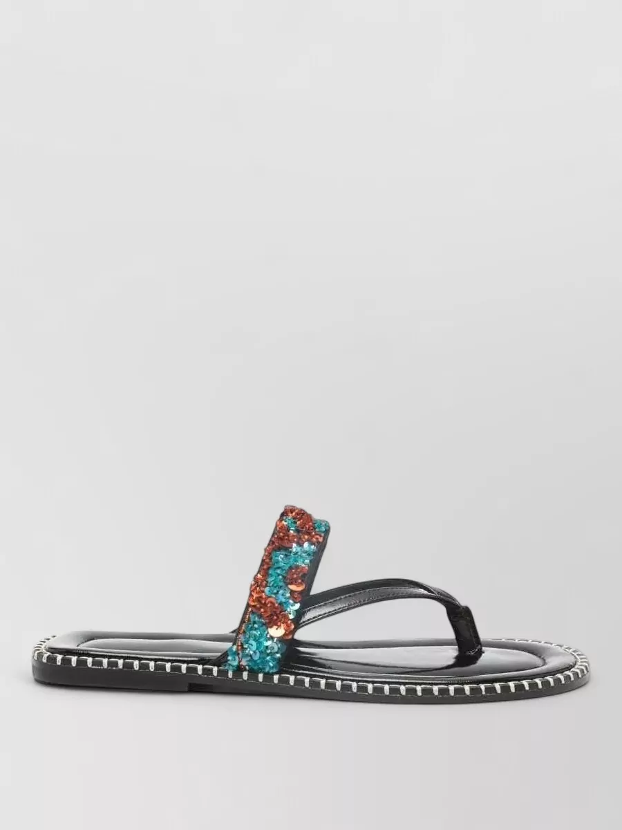 Dries Van Noten Embellished Slides