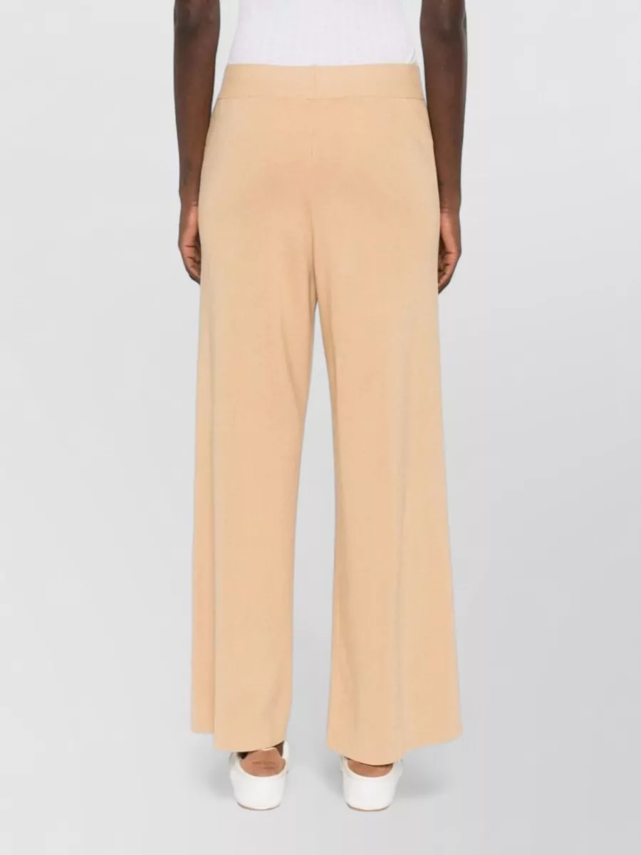 Elisabetta Franchi Logo Knit Trousers