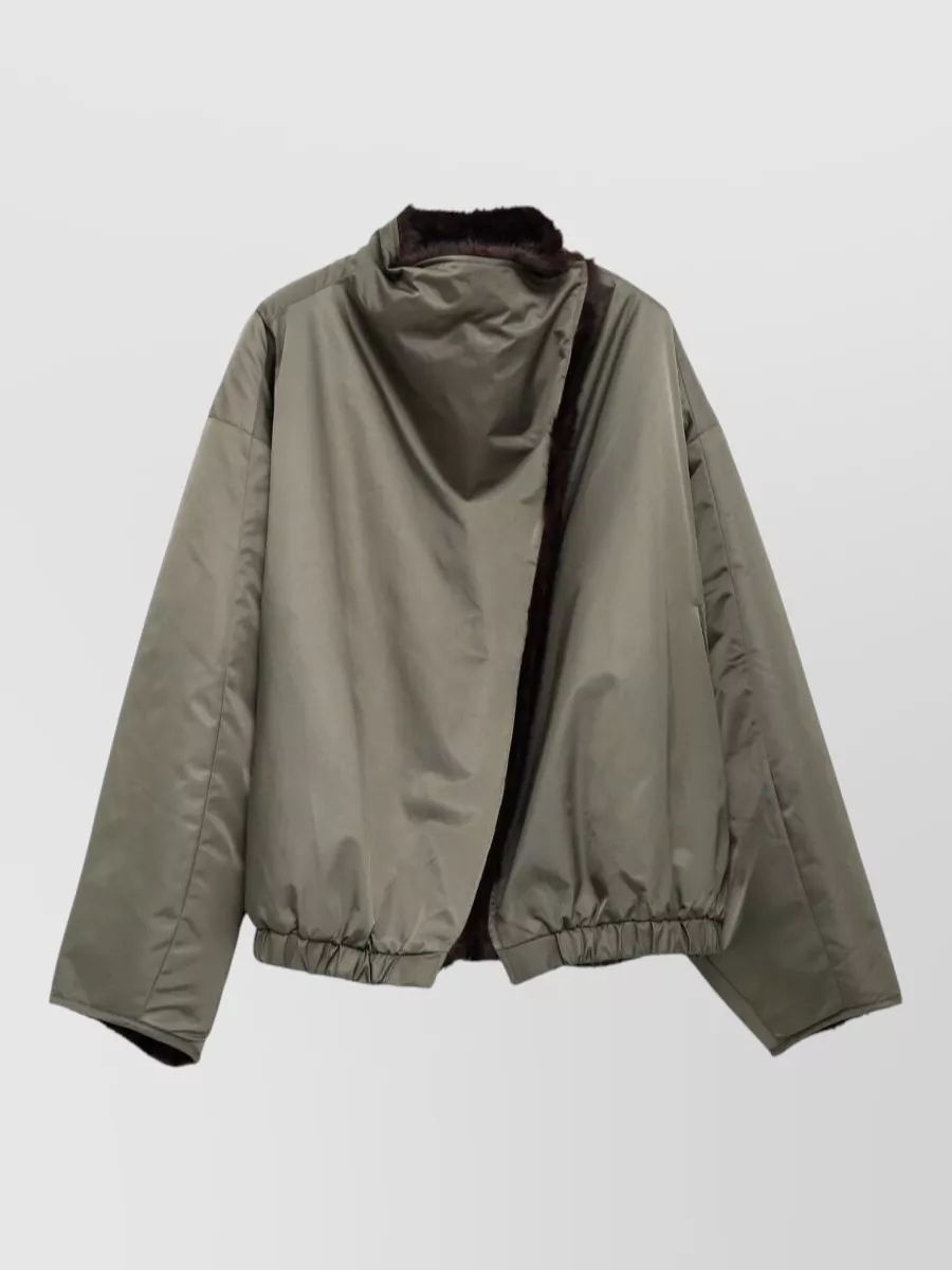 The Frankie Shop reversible faux fur puffer jacket
