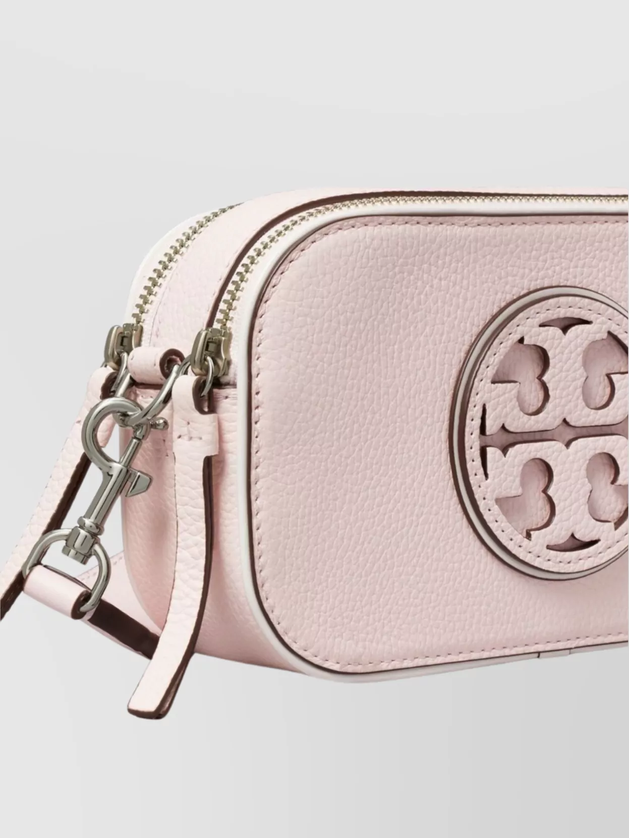 Tory Burch Mini Leather Camera Bag With Adjustable Strap