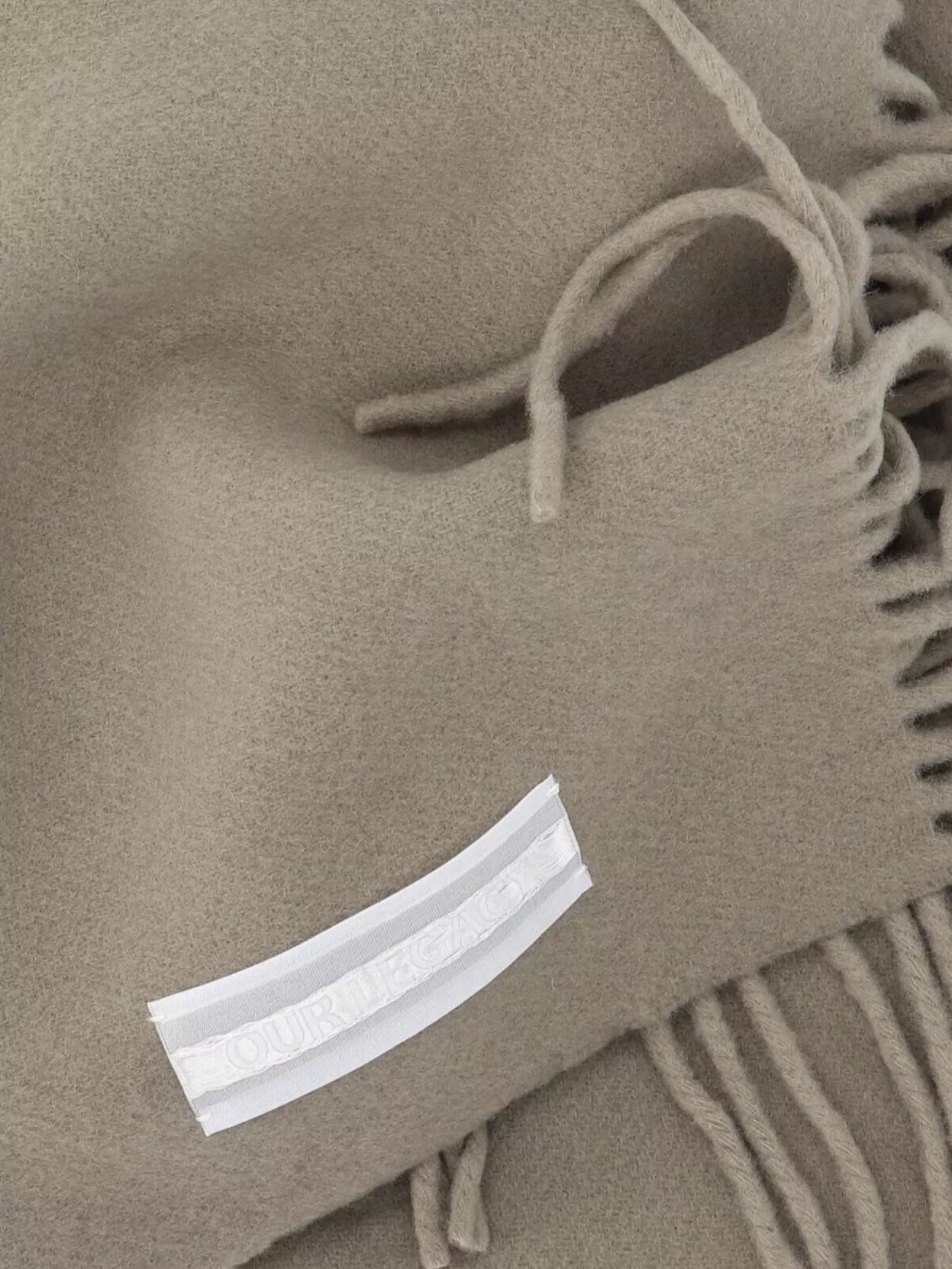 Our Legacy Luxurious Scarf Fringed Edges