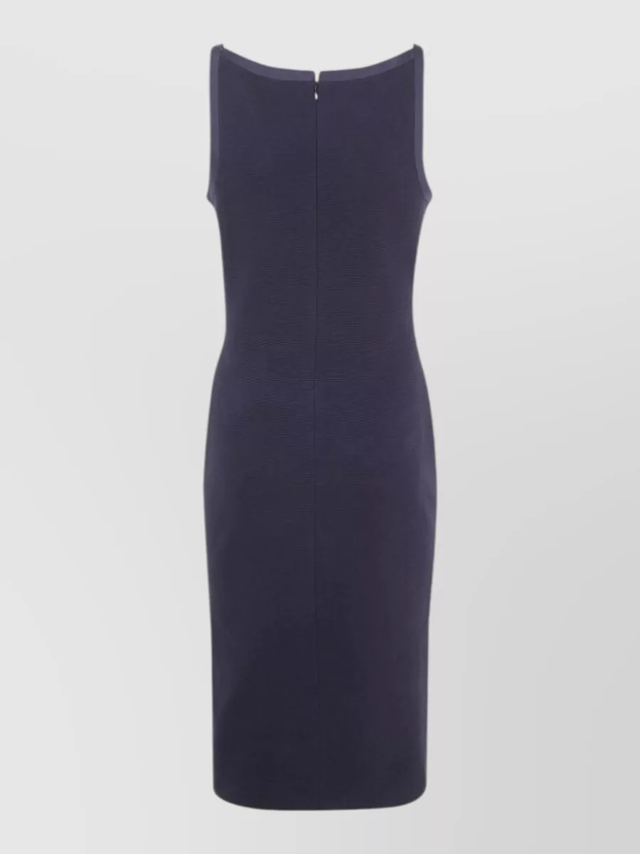 Emporio Armani cotton sleeveless knee-length dress