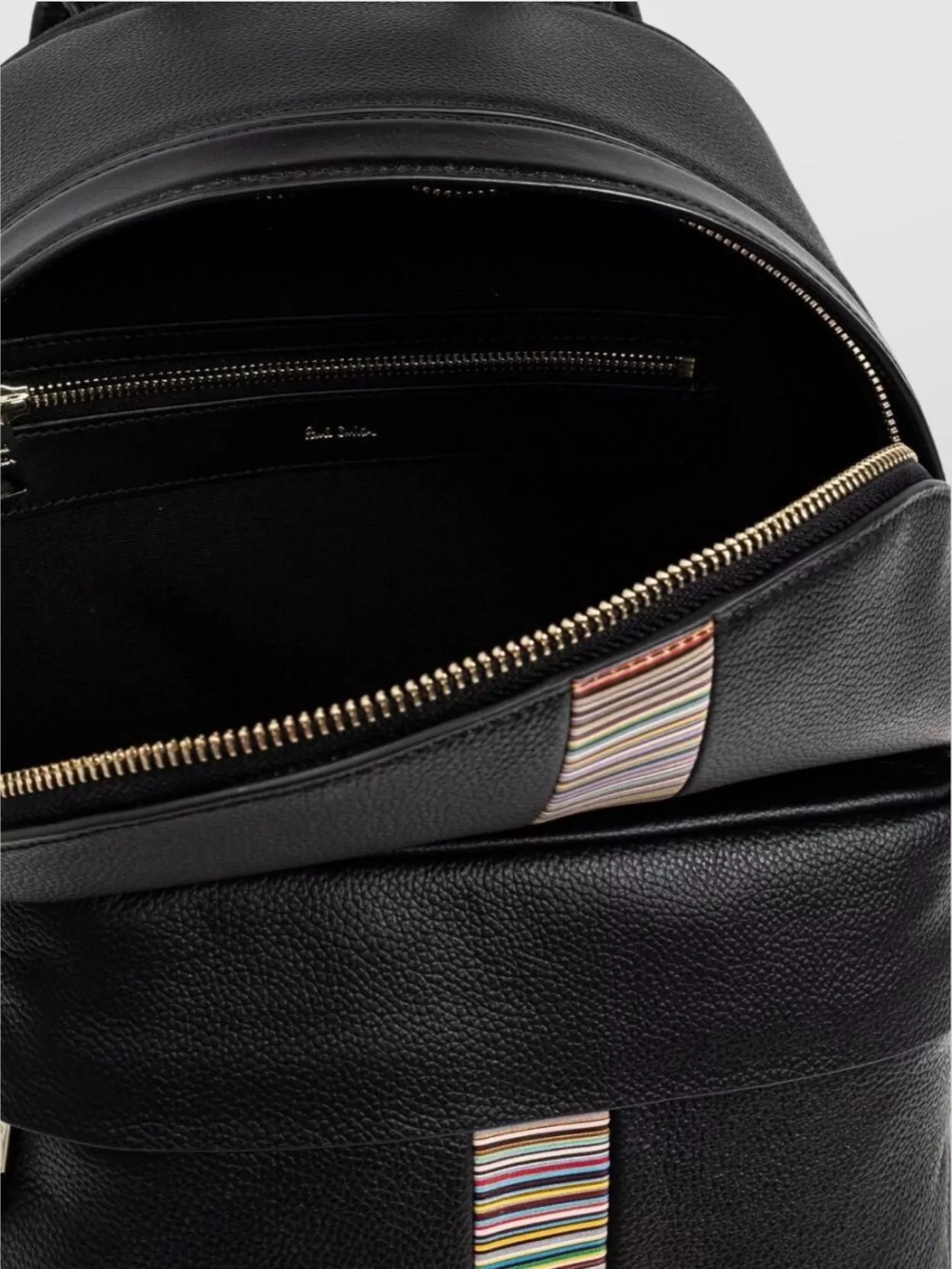 Paul Smith Backpack Striped Detail Adjustable Straps