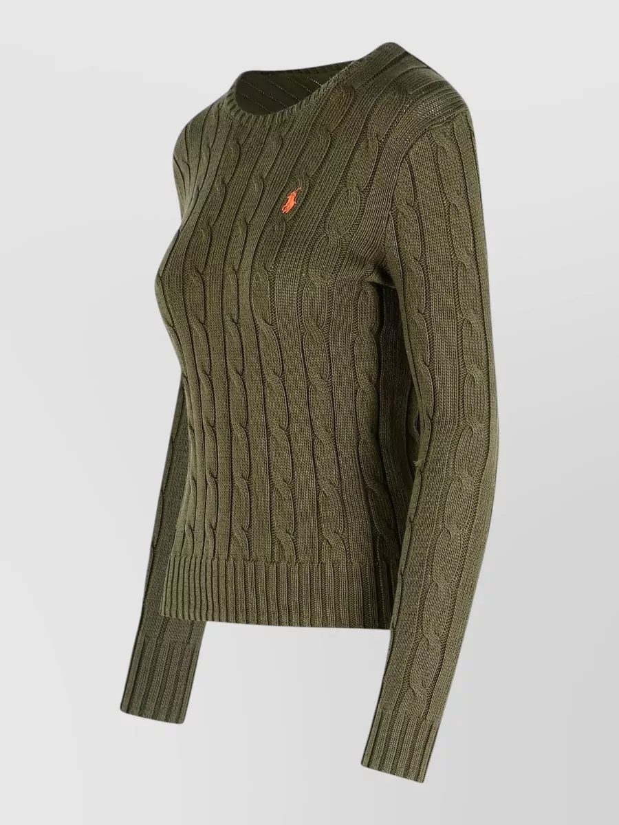 Polo Ralph Lauren Cable Knit Crew Neck Sweater