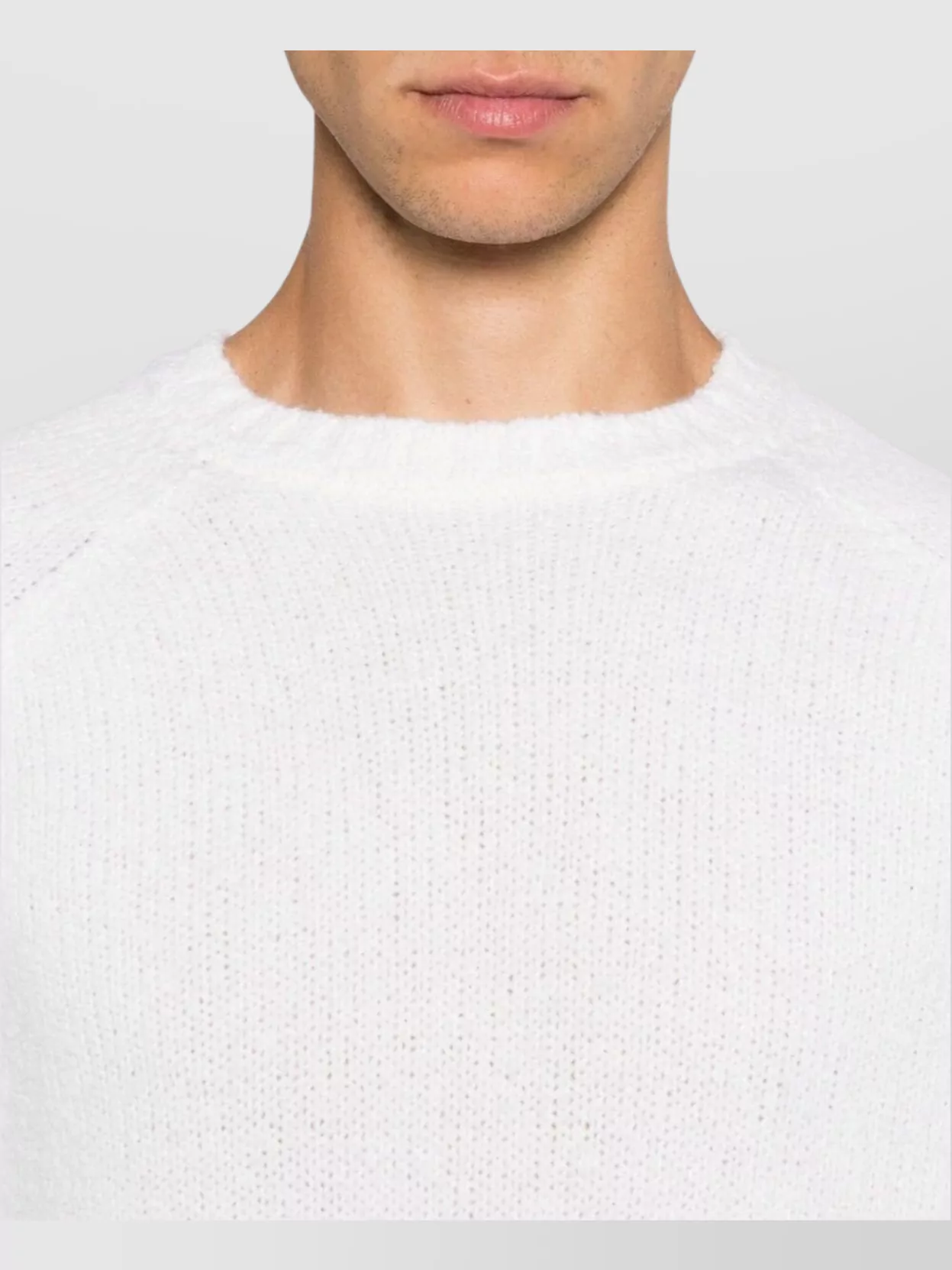 Drumohr Crew Neck Merino Wool Knit Sweater