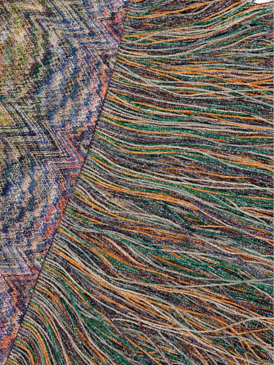 Missoni Embroidered Scarf