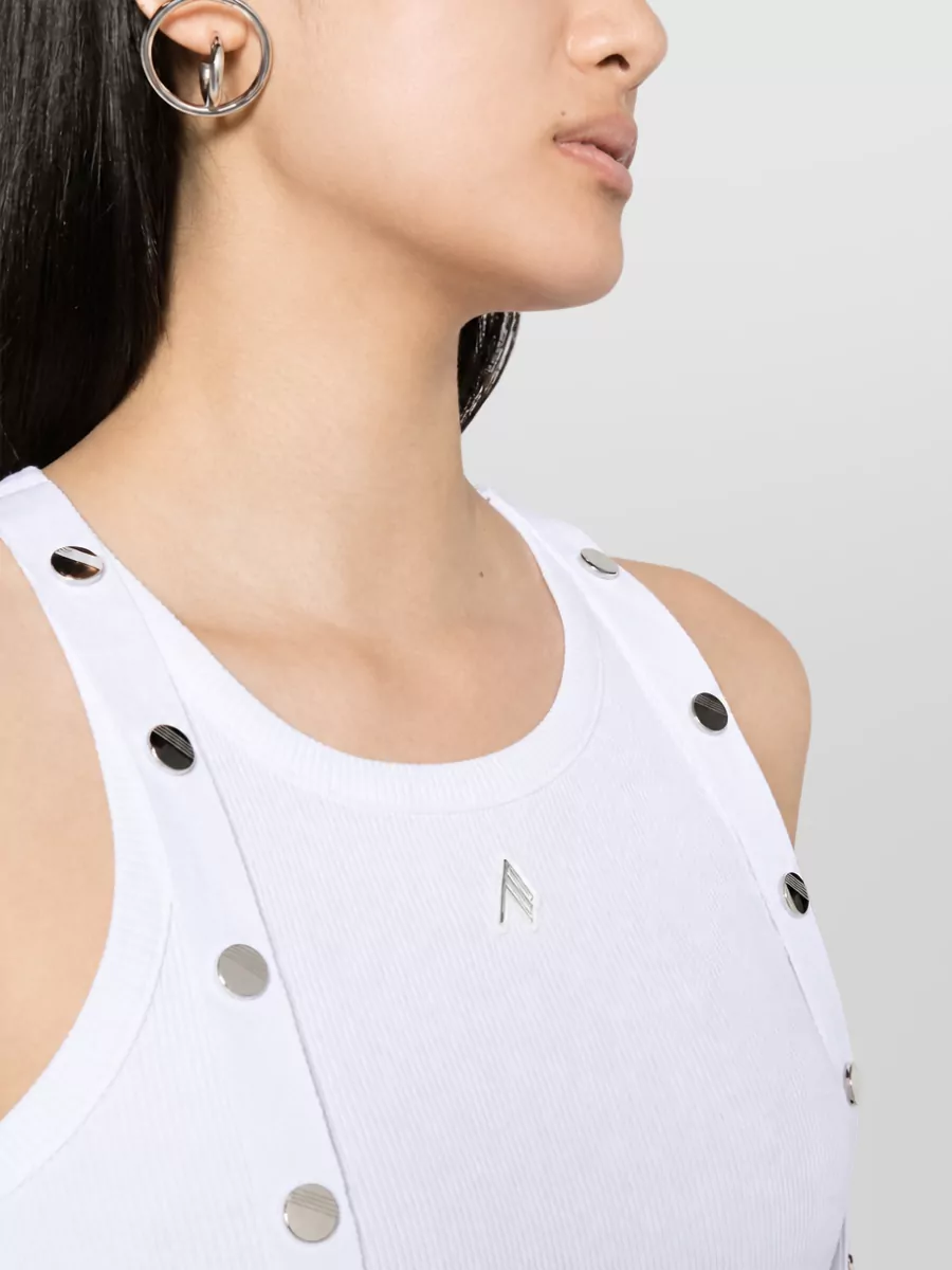 The Attico Cotton Tank Top