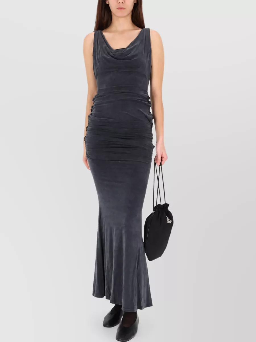 Vivienne Westwood cupro maxi dress