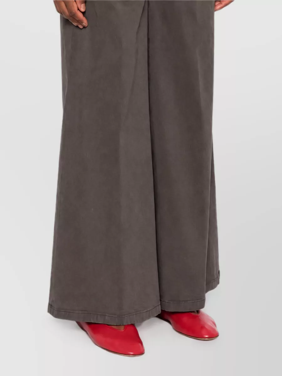 Via Masini 80 Denim Wide-Leg Trousers