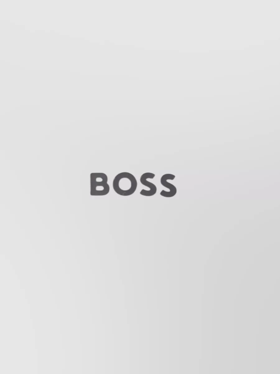 Boss Ribbed Half Zip Sweater