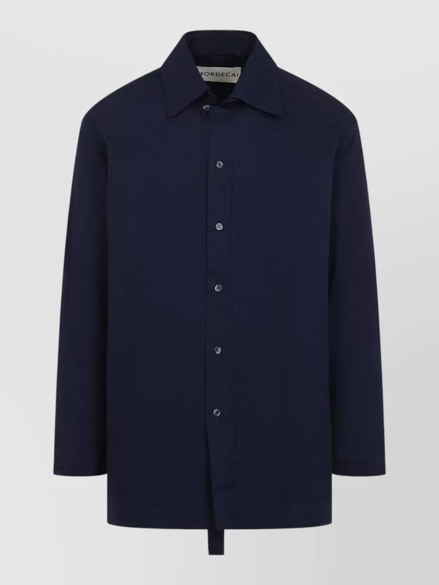 Mordecai Striped Long-Sleeve Shirt