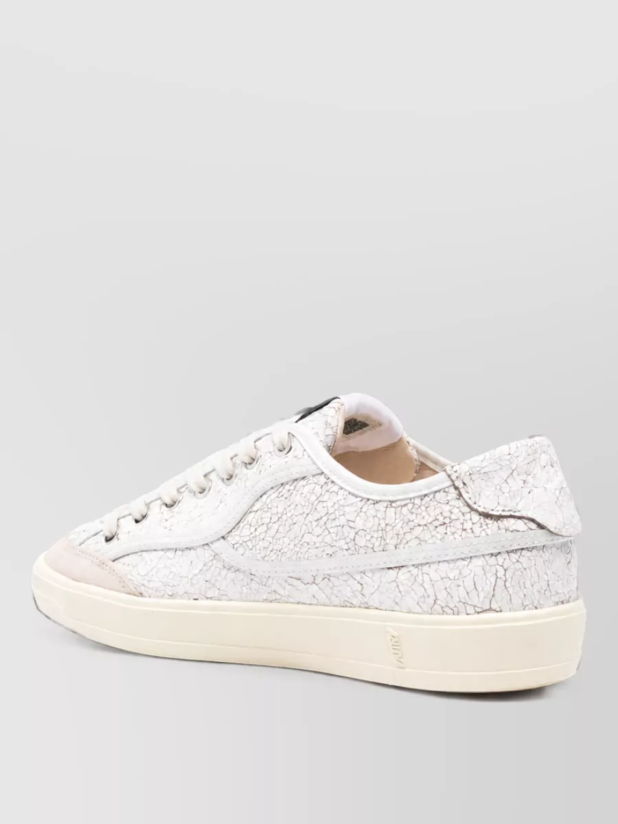 Autry Low-Top Leather Lace-Up Sneakers