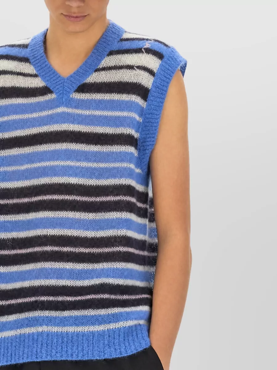 Marni Mohair Blend Sleeveless Jumper