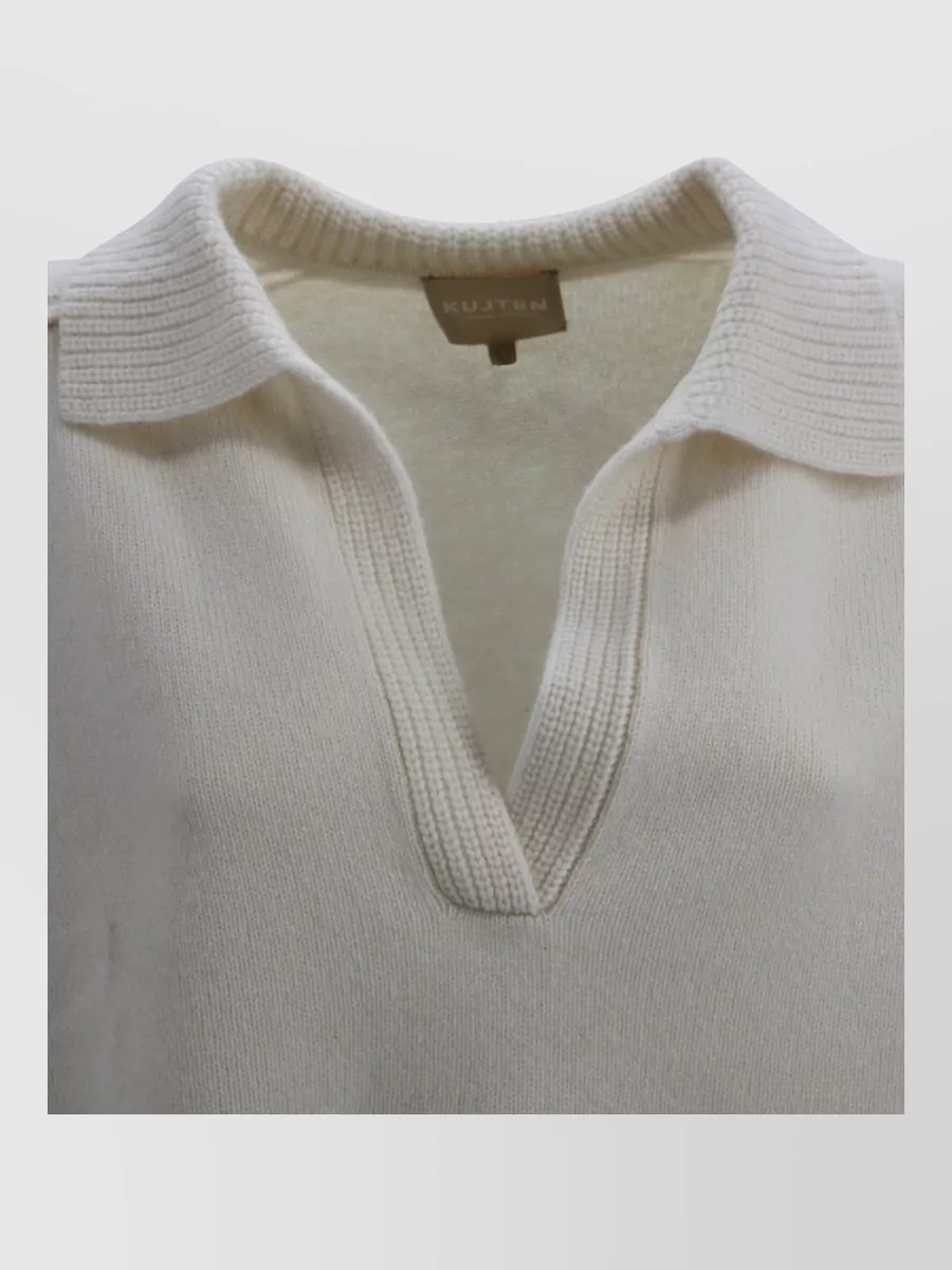 Kujten Cashmere Fine-Knit Sweater