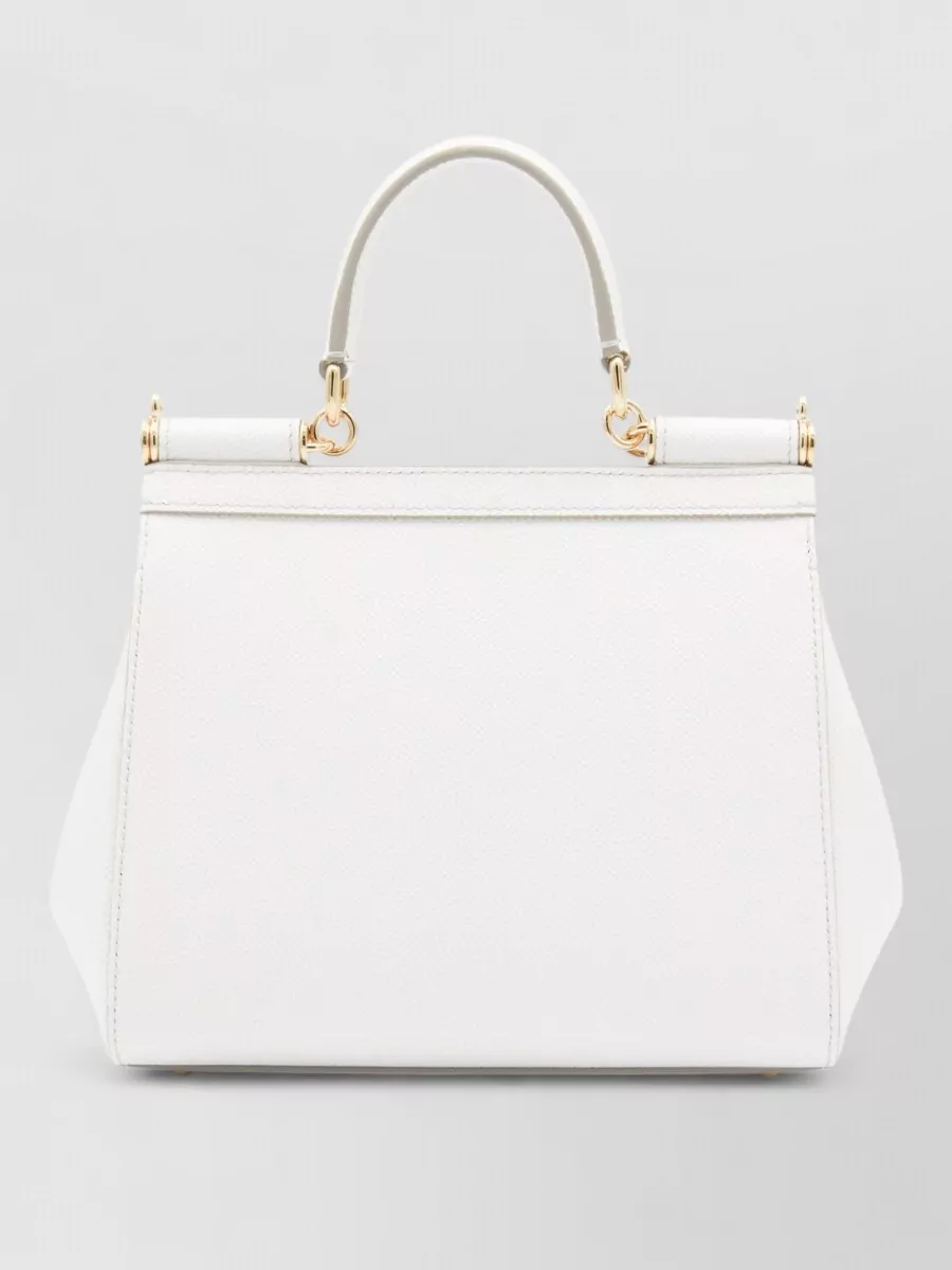 Dolce&Gabbana Sicily Medium Calf Leather Shoulder Bag
