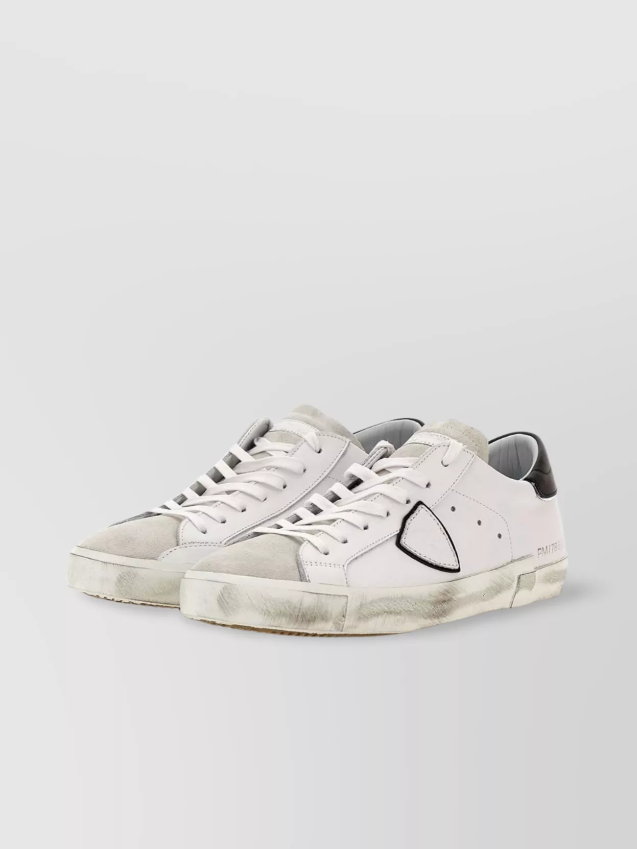 Philippe Model Leather Low-Top Sneakers