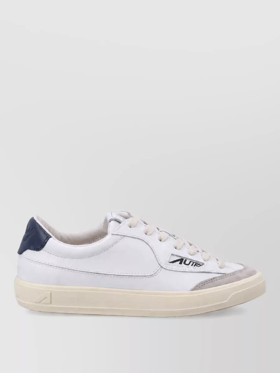 Autry Leather Lace-Up Sneakers