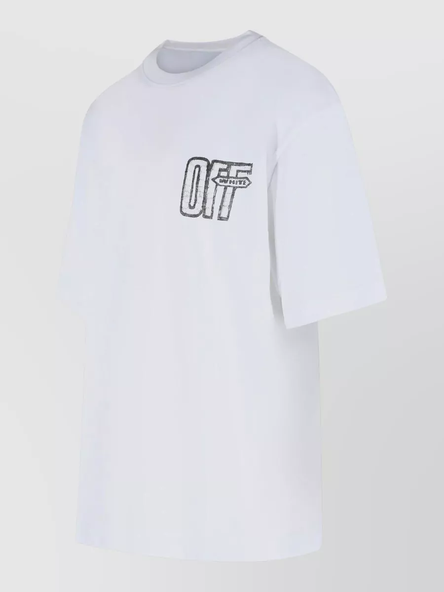 Off-White Cotton T-Shirt