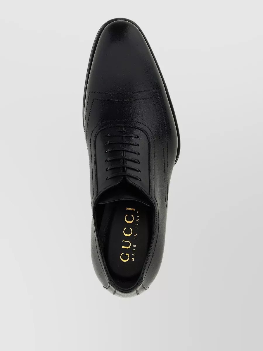 Gucci Leather Oxford Shoes