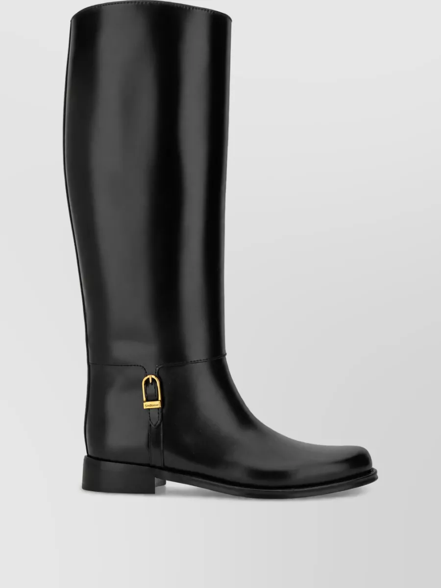 Saint Laurent Leather Horny Boots