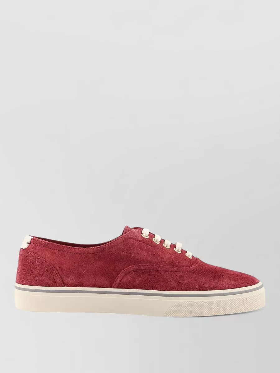 Brunello Cucinelli suede leather sneakers