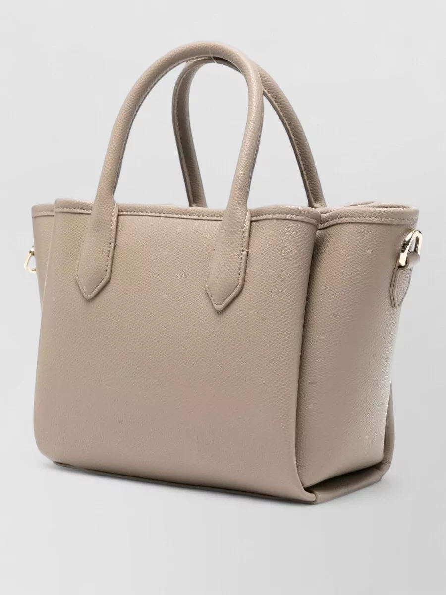 Emporio Armani Grained Mini Tote Bag