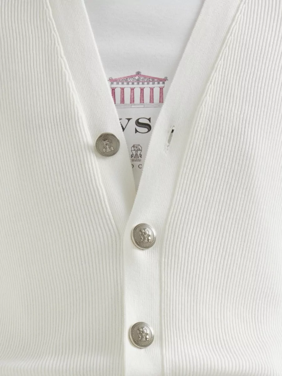 Brunello Cucinelli V Neck Cardigan Long Sleeves Knit