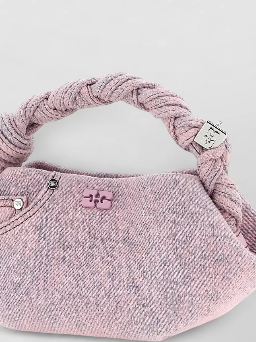 Ganni Bou Small Denim Shoulder Bag