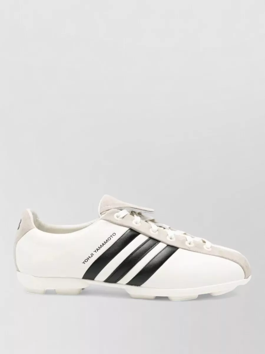 Y-3 leather low-top sneakers