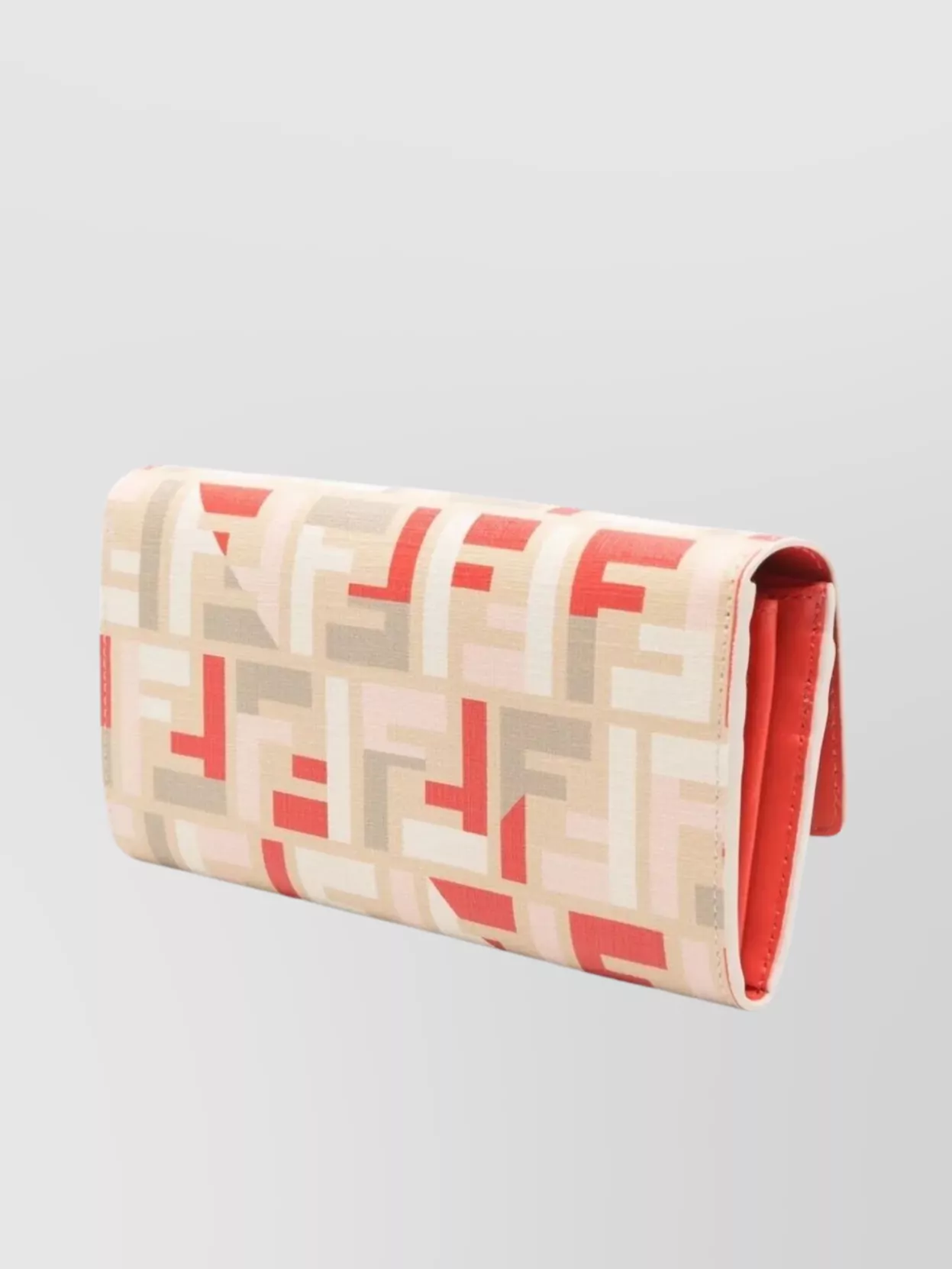 Fendi Ff Fabric Chain Continental Pouch