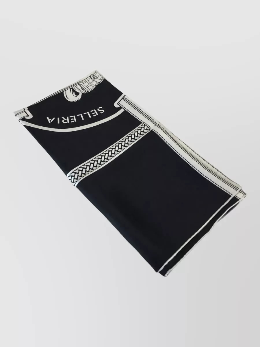 Fendi Silk Printed Scarf