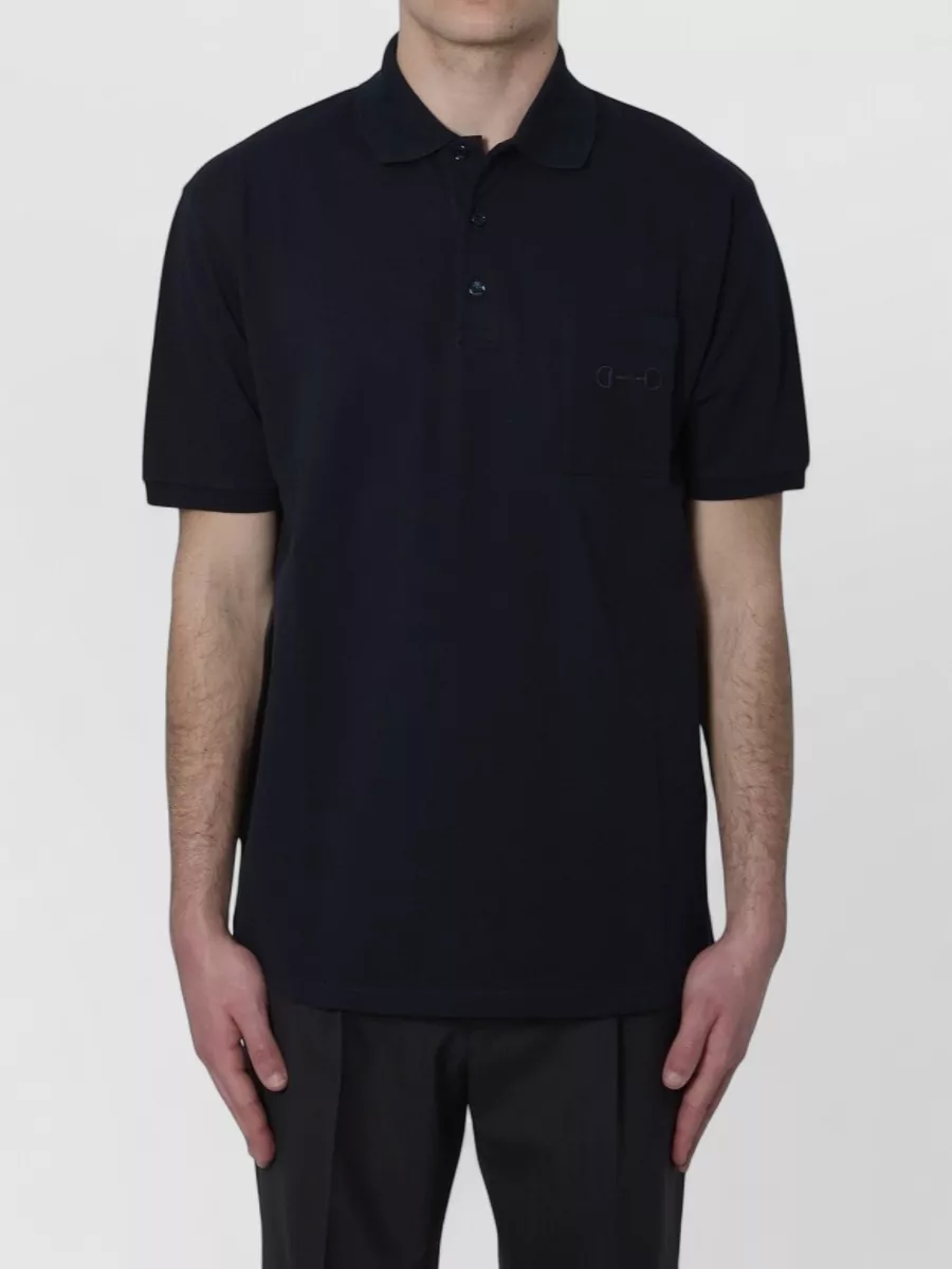 Gucci cotton piqué regular-fit short-sleeve polo shirt