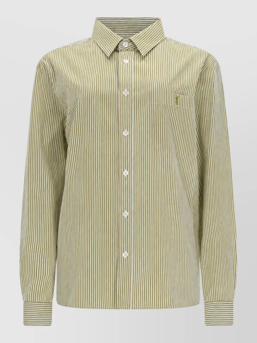 Saint Laurent Cotton Cassandre Shirt