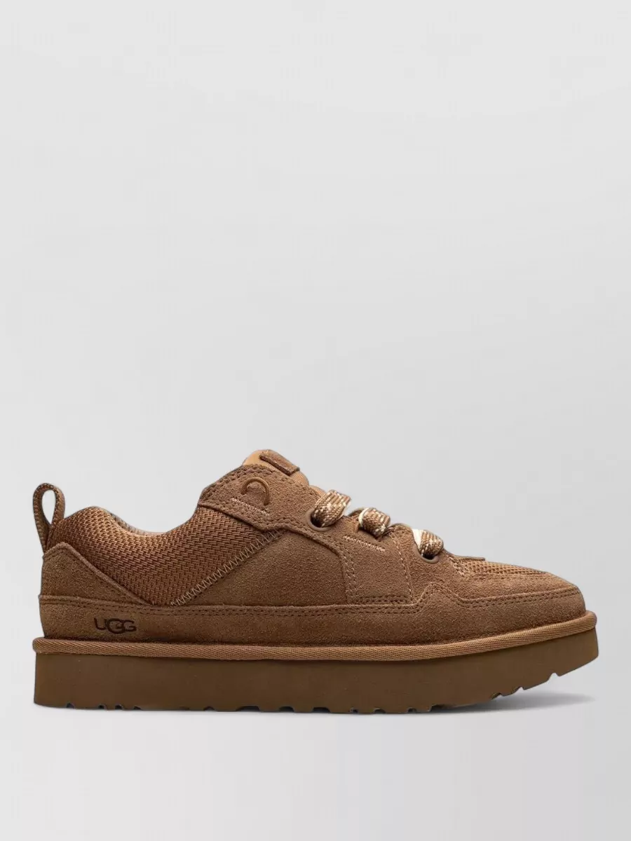 Ugg Leather Low-Top Sneakers