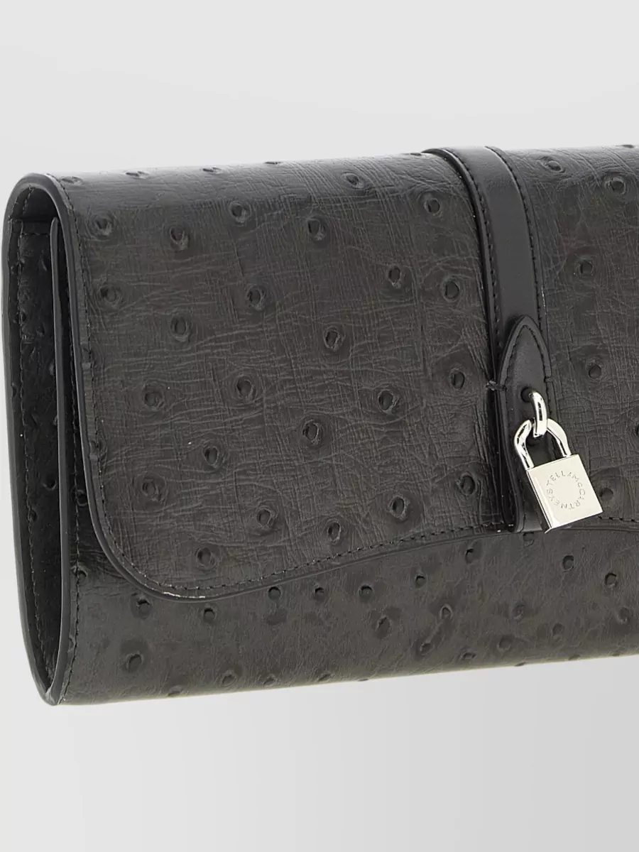 Stella Mccartney Ryder Rectangular Crossbody Bag Textured Strap