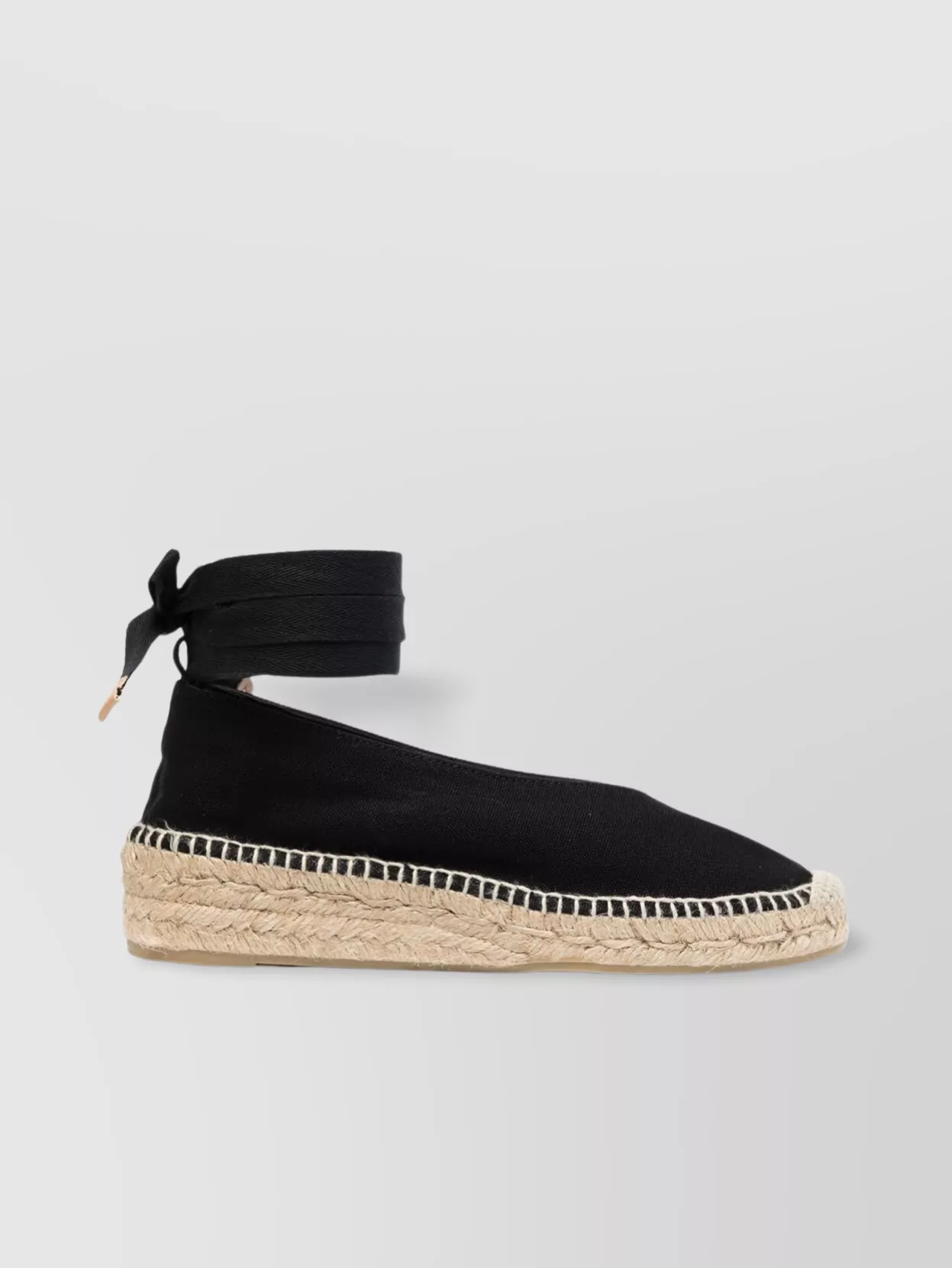 Shop Castaã±er Gea Canvas Wedge Espadrilles With Braided Band