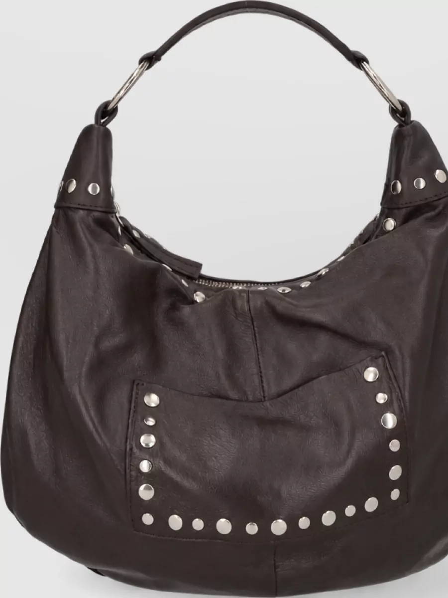 Gimaguas leather shoulder bag