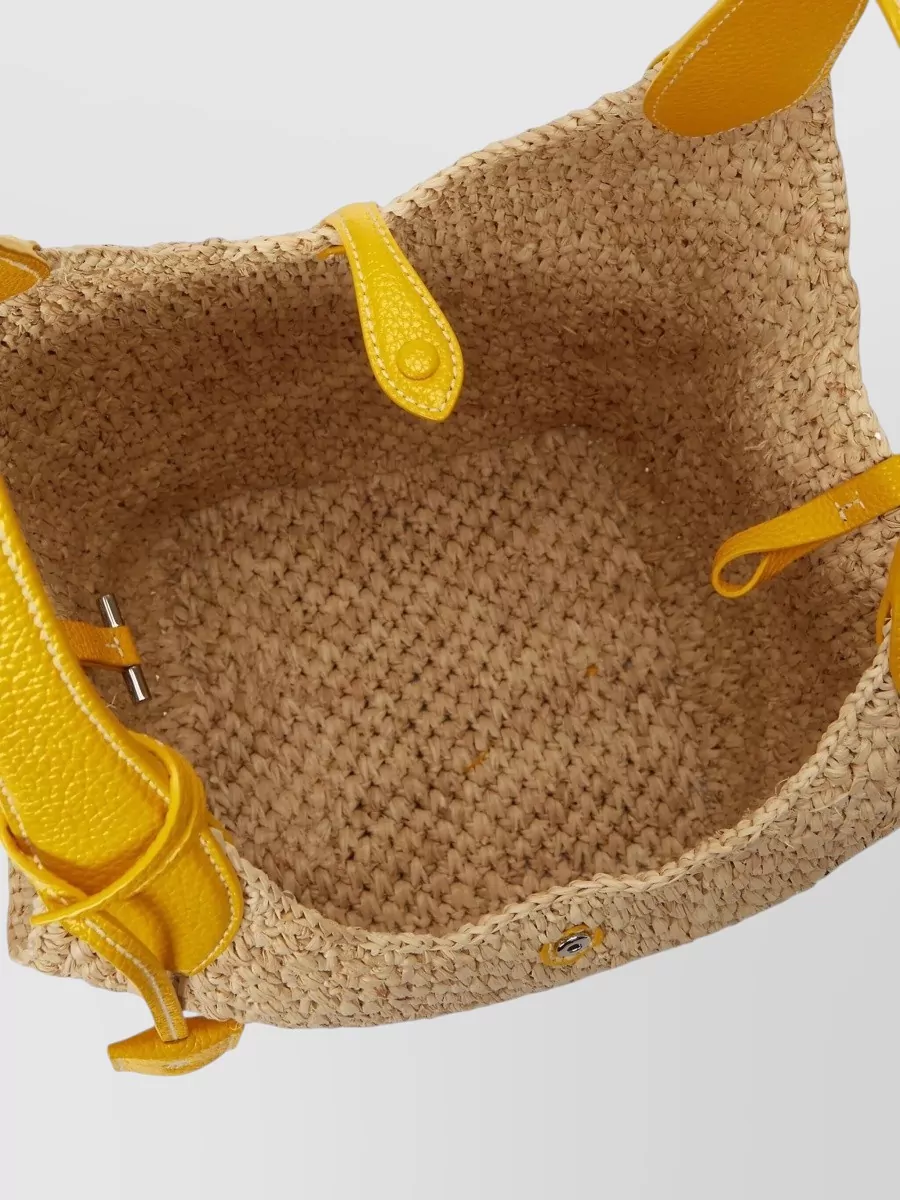 Polo Ralph Lauren Raffia Tote Bag