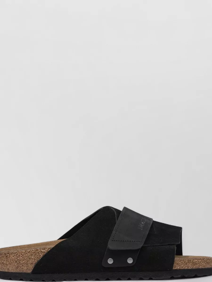 Birkenstock Suede Leather Kyoto Slides