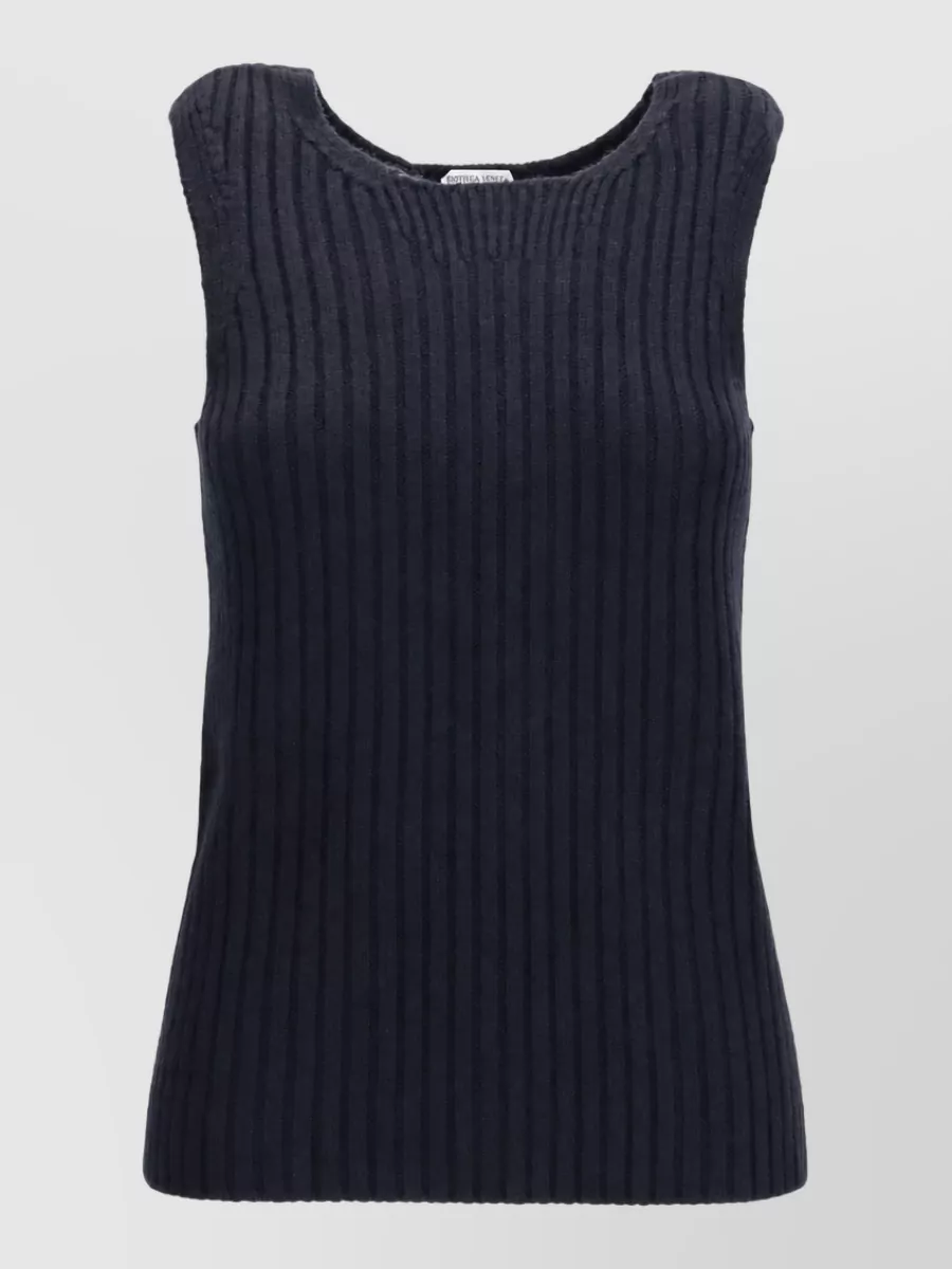 Bottega Veneta merino wool ribbed tank top
