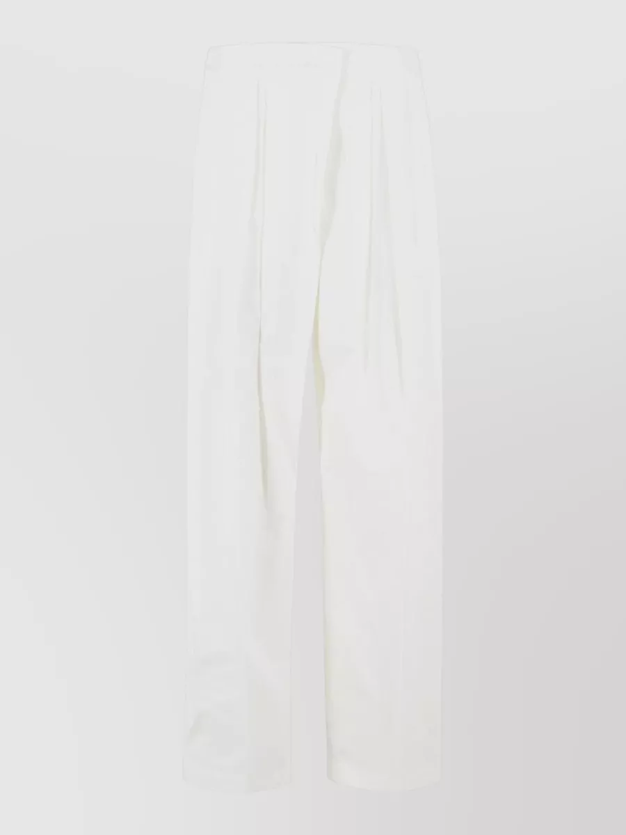 Jil Sander Silk tailored trousers