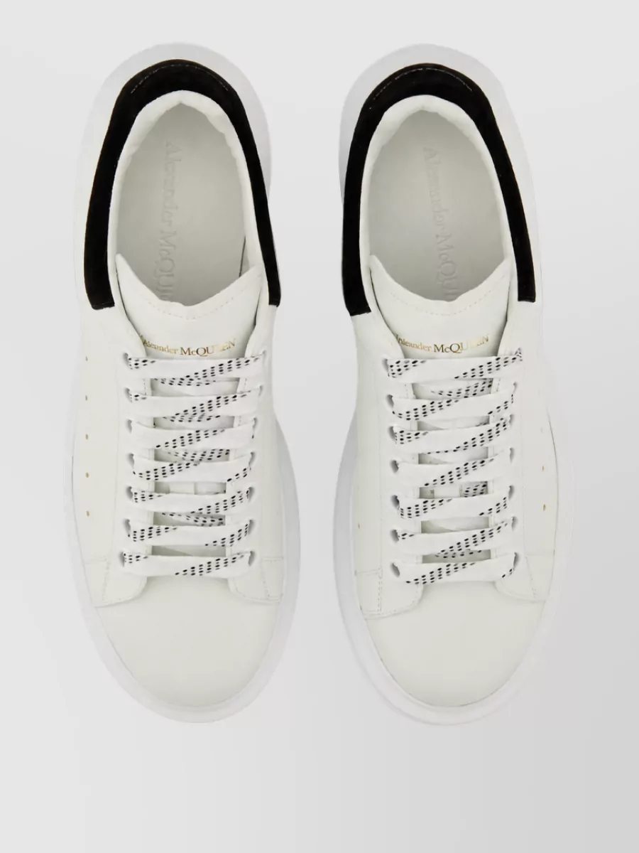 Alexander Mcqueen Leather Oversized Sneakers
