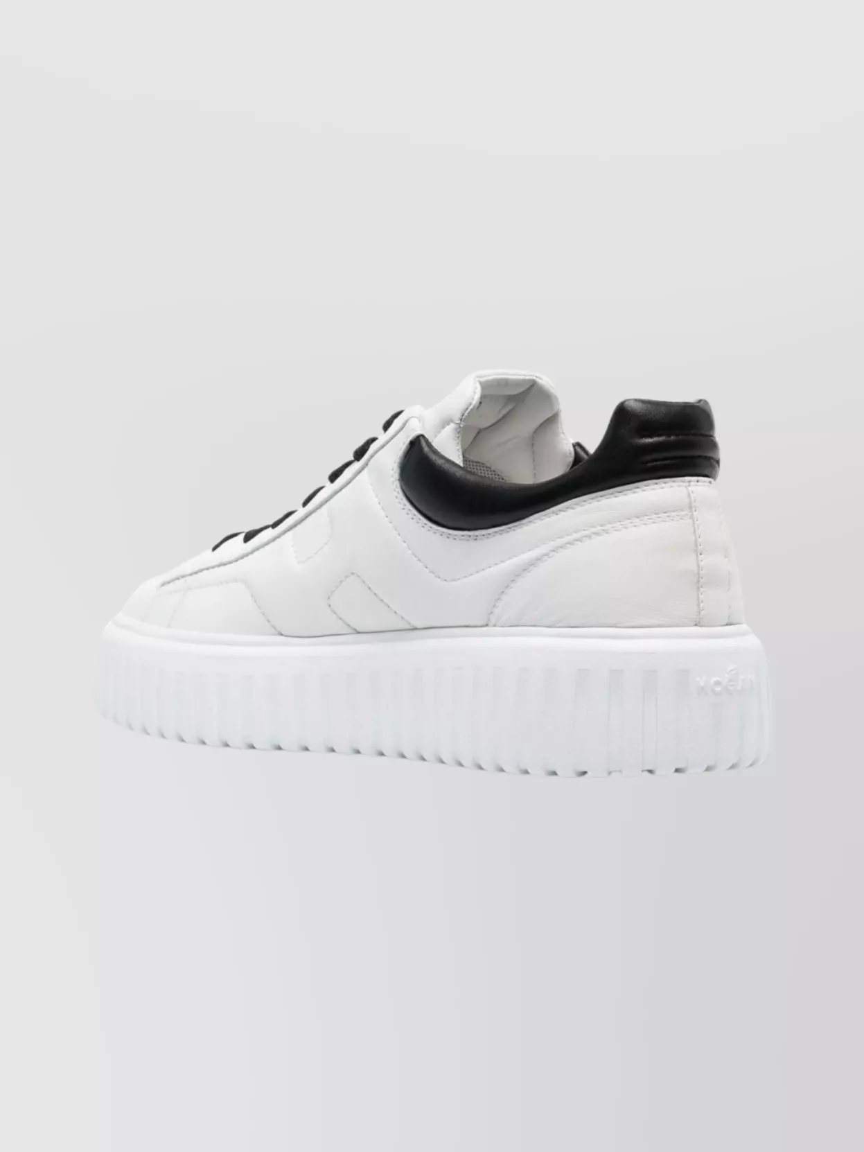 Hogan Sneakers With Platform Sole And Round Toe In White