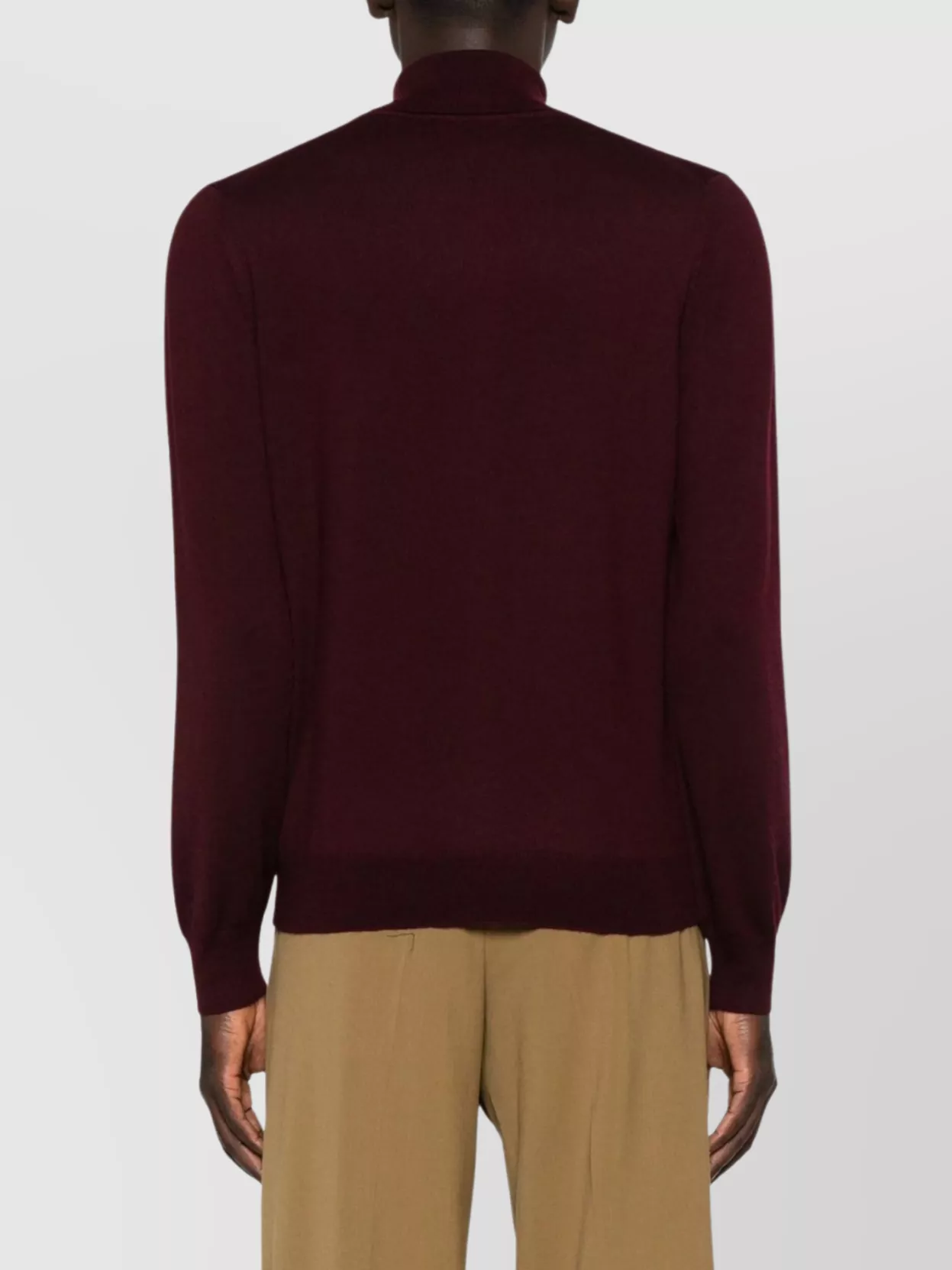 Tagliatore Turtleneck Sweater Long Sleeves In Brown