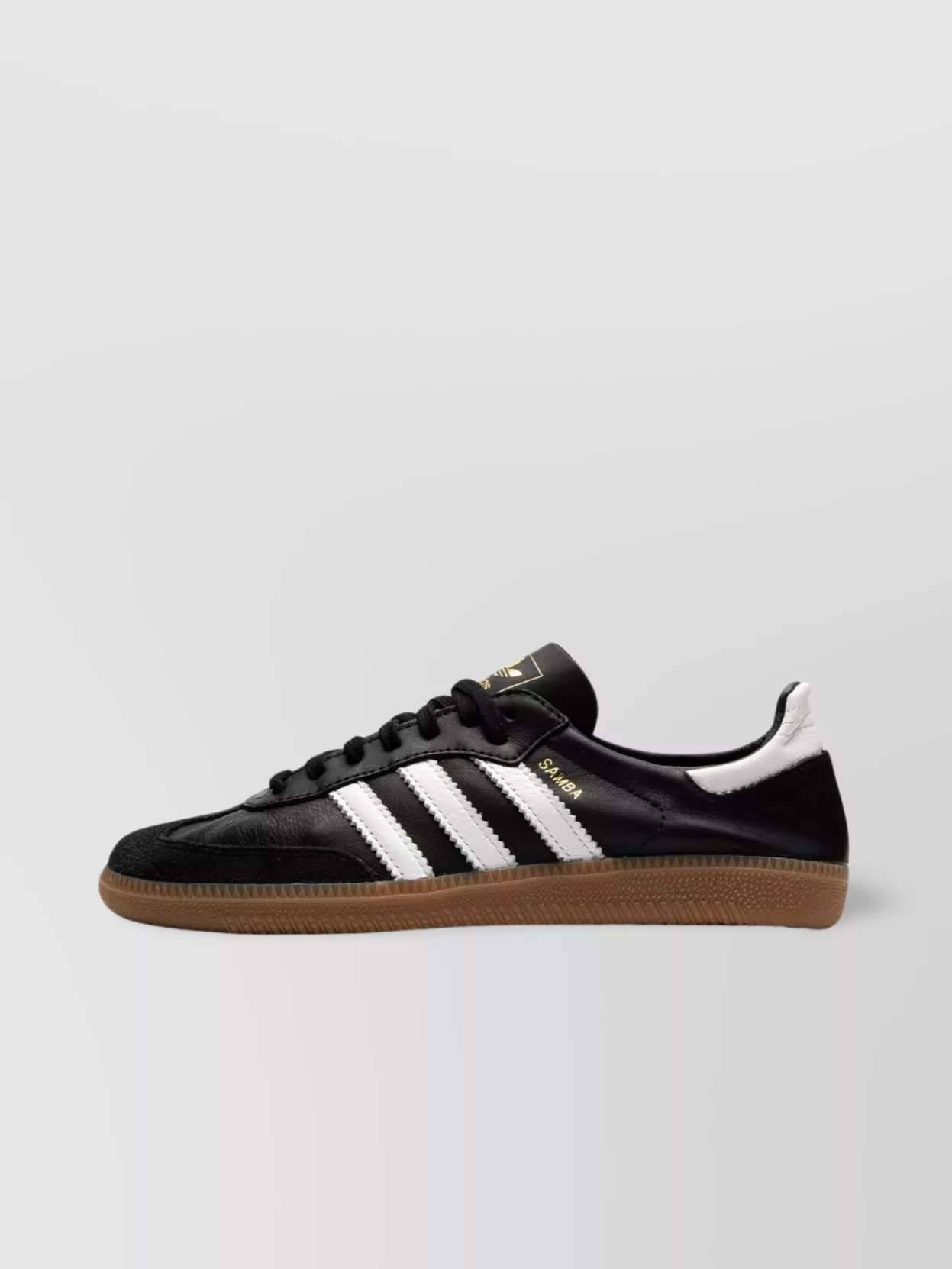 Adidas Leather Panelled Logo Sneakers