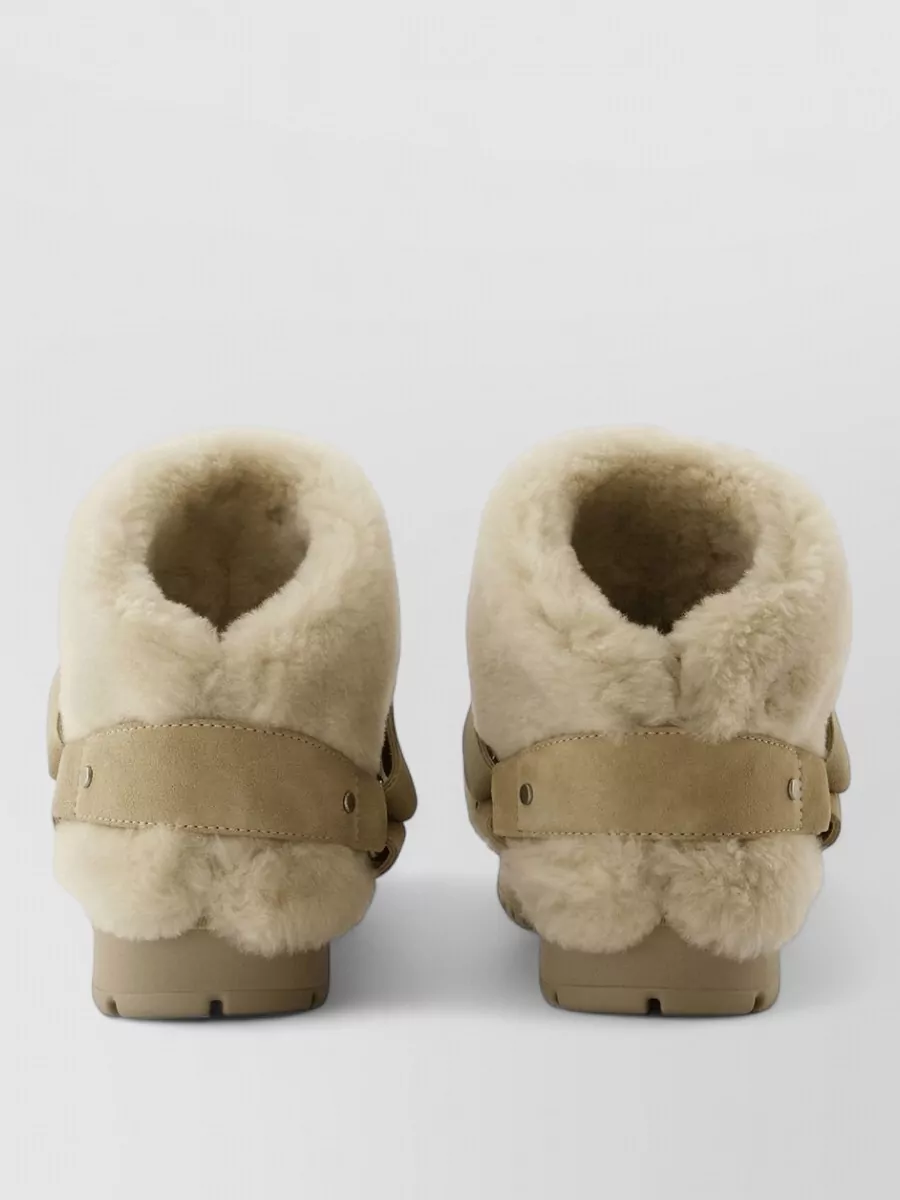 Burberry Leather Snug Boots